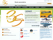 Tablet Screenshot of 3saisons.csaffluents.qc.ca