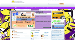 Desktop Screenshot of limpactmas.csaffluents.qc.ca