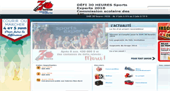 Desktop Screenshot of 30heures.csaffluents.qc.ca