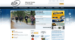 Desktop Screenshot of leprelude.csaffluents.qc.ca
