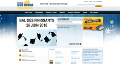 Desktop Screenshot of desrives.csaffluents.qc.ca